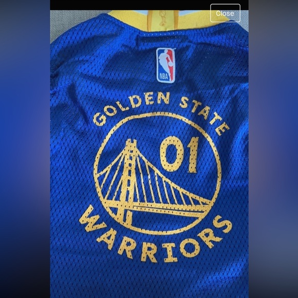 NBA GOLDEN STATE WARRIORS JERSEY - Picture 2 of 5